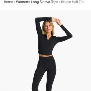 Vuori Studio Half Zip Women's Performance Pullover